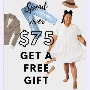 Spend $75‎ get a free gift!